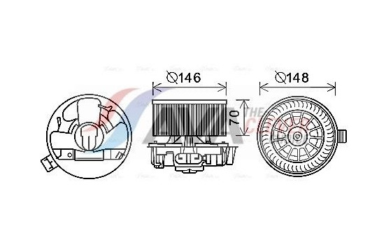 stove fan RT8579 Ava Quality Cooling