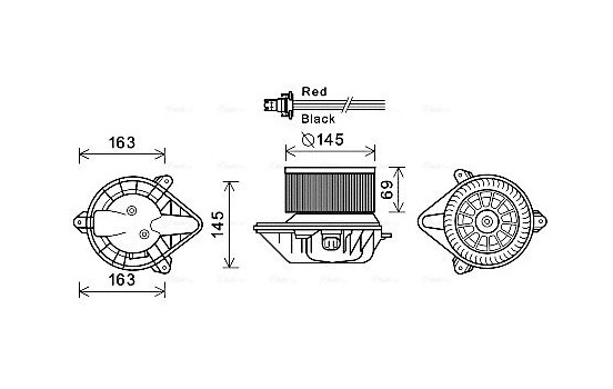 stove fan RT8582 Ava Quality Cooling