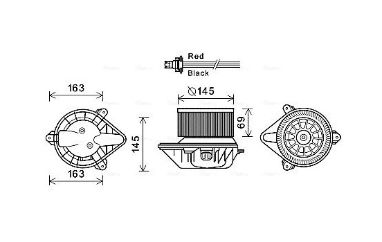 stove fan RT8583 Ava Quality Cooling