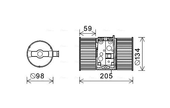 stove fan RT8586 Ava Quality Cooling