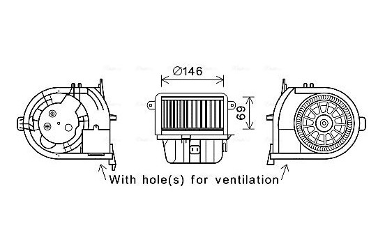 stove fan RT8589 Ava Quality Cooling