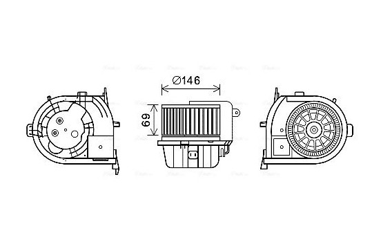 stove fan RT8592 Ava Quality Cooling