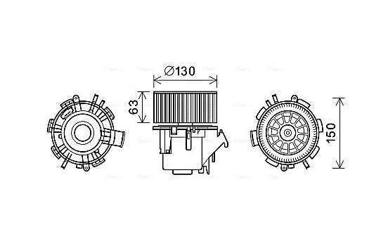 stove fan RT8599 Ava Quality Cooling