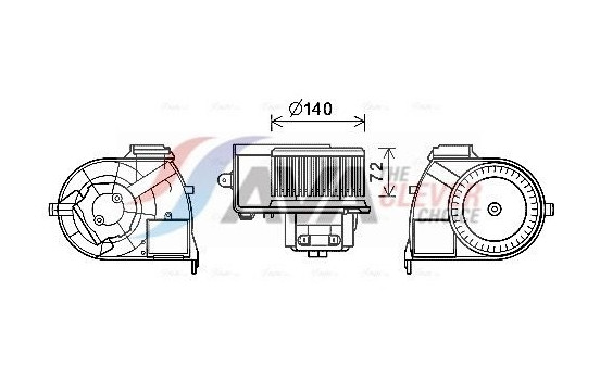 stove fan RT8617 Ava Quality Cooling
