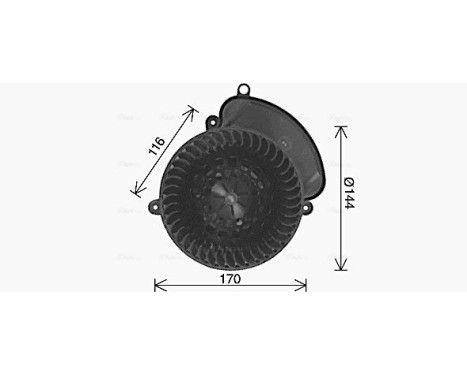 stove fan RT8671 Ava Quality Cooling, Image 2