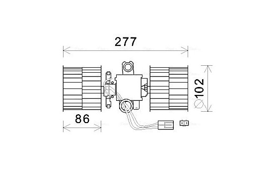 stove fan SA8022 Ava Quality Cooling