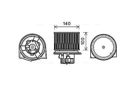 stove fan SB8078 Ava Quality Cooling