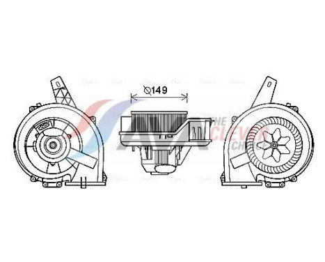stove fan ST8044 Ava Quality Cooling