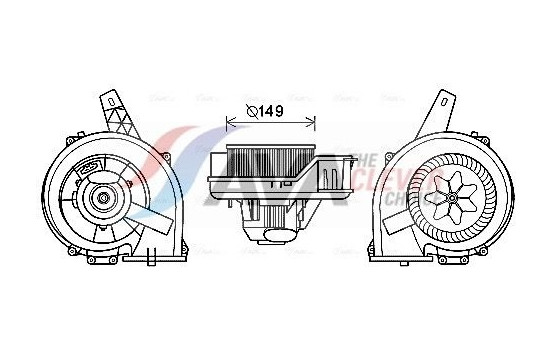 stove fan ST8044 Ava Quality Cooling
