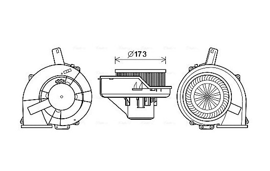 stove fan ST8047 Ava Quality Cooling