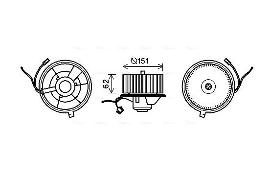 stove fan ST8505 Ava Quality Cooling