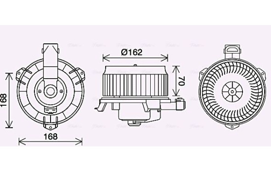 stove fan TO8743 Ava Quality Cooling