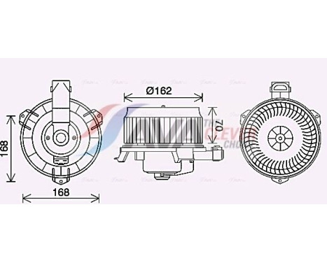 stove fan TO8743 Ava Quality Cooling