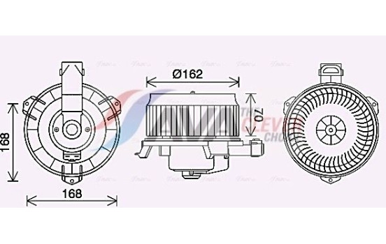 stove fan TO8743 Ava Quality Cooling