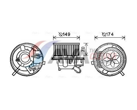 stove fan VN8339 Ava Quality Cooling