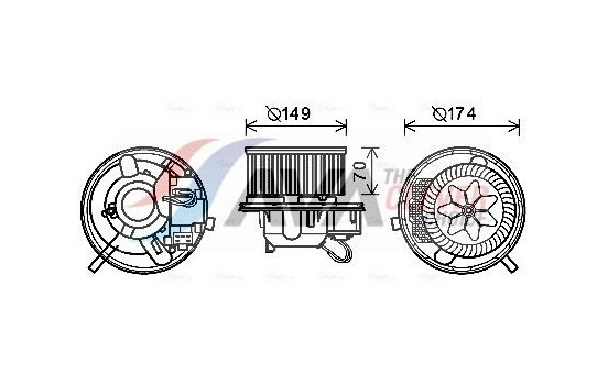 stove fan VN8339 Ava Quality Cooling