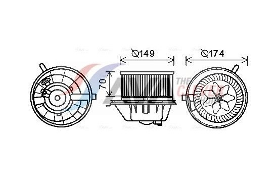 stove fan VN8342 Ava Quality Cooling