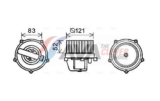 stove fan VN8345 Ava Quality Cooling