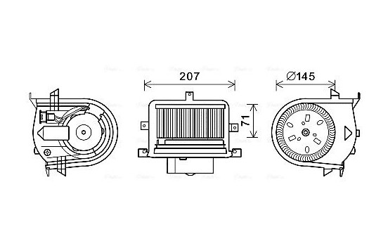 stove fan VN8350 Ava Quality Cooling