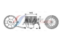 stove fan VN8351 Ava Quality Cooling