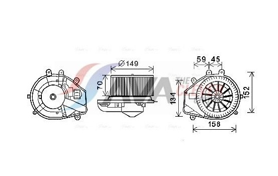 stove fan VN8352 Ava Quality Cooling