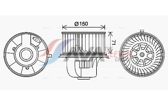 stove fan VN8406 Ava Quality Cooling