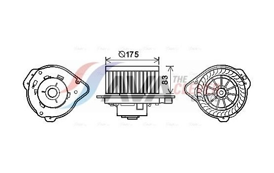 stove fan VO8174 Ava Quality Cooling