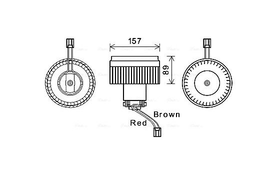 stove fan VO8176 Ava Quality Cooling