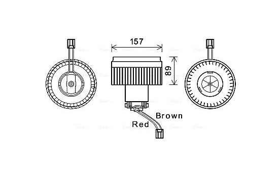 stove fan VO8177 Ava Quality Cooling