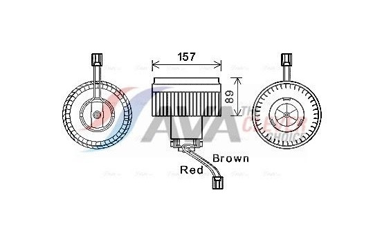 stove fan VO8177 Ava Quality Cooling