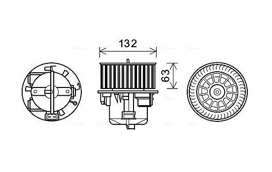 stove fan VO8178 Ava Quality Cooling