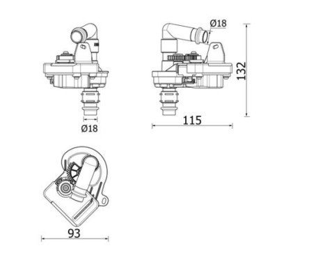 Solenoid Valve, air conditioning, Image 2