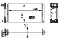 Heat Exchanger, interior heating BEHR *** PREMIUM LINE ***