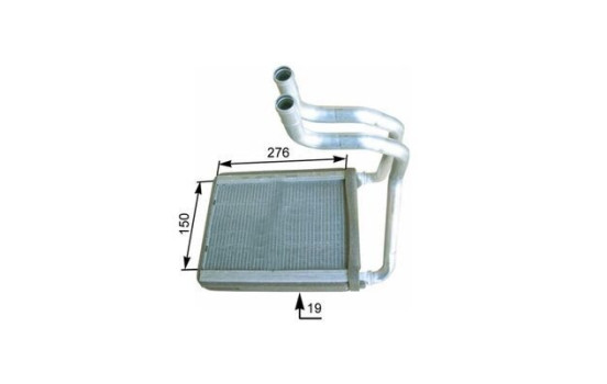 Heat Exchanger, interior heating BEHR *** PREMIUM LINE ***, Image 2