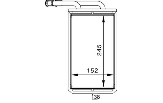 Heat Exchanger, interior heating BEHR *** PREMIUM LINE ***, Image 2