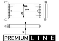 Heat Exchanger, interior heating BEHR *** PREMIUM LINE ***