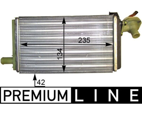 Heat Exchanger, interior heating BEHR *** PREMIUM LINE ***