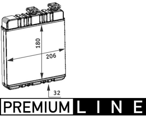 Heat Exchanger, interior heating BEHR *** PREMIUM LINE ***