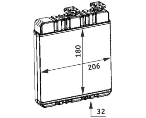 Heat Exchanger, interior heating BEHR *** PREMIUM LINE ***, Image 2