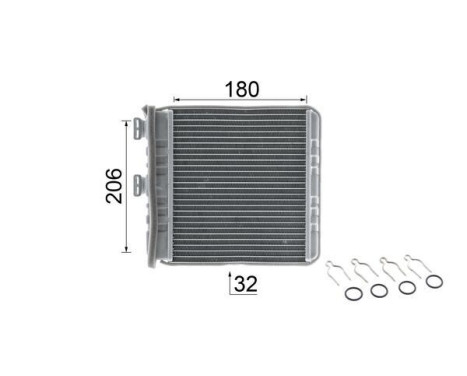 Heat Exchanger, interior heating BEHR *** PREMIUM LINE ***, Image 12