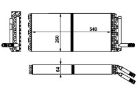 Heat Exchanger, interior heating BEHR *** PREMIUM LINE ***