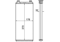 Heat Exchanger, interior heating BEHR *** PREMIUM LINE ***