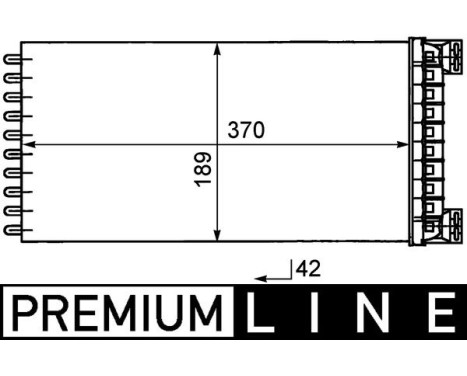 Heat Exchanger, interior heating BEHR *** PREMIUM LINE ***