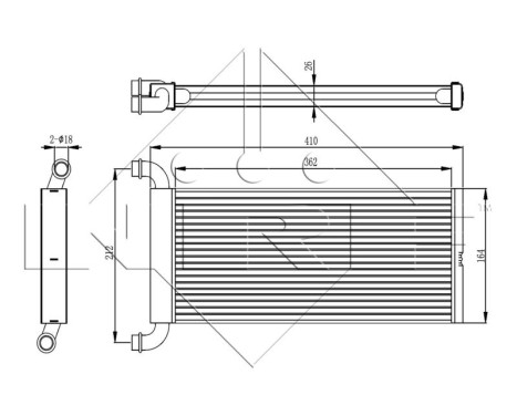 Heat Exchanger, interior heating EASY FIT, Image 5