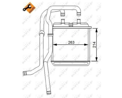 Heat Exchanger, interior heating EASY FIT, Image 3