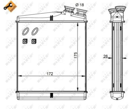 Heat Exchanger, interior heating EASY FIT, Image 5