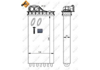 Heat Exchanger, interior heating EASY FIT