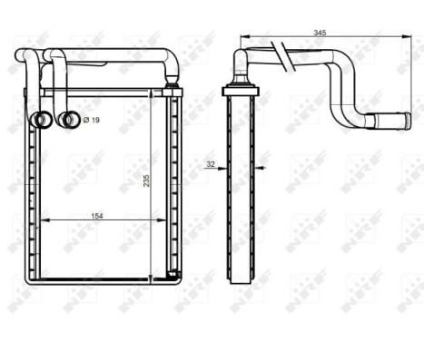 Heat Exchanger, interior heating EASY FIT, Image 5