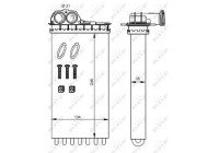 Heat Exchanger, interior heating EASY FIT