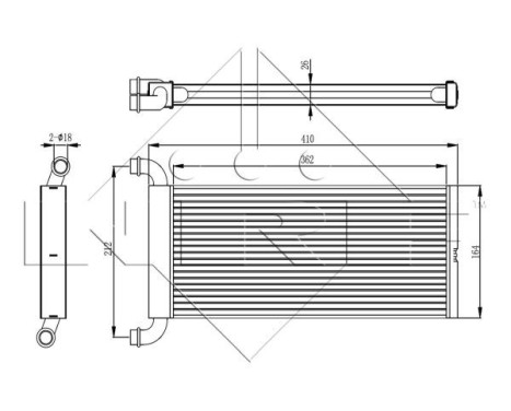 Heat Exchanger, interior heating EASY FIT, Image 5